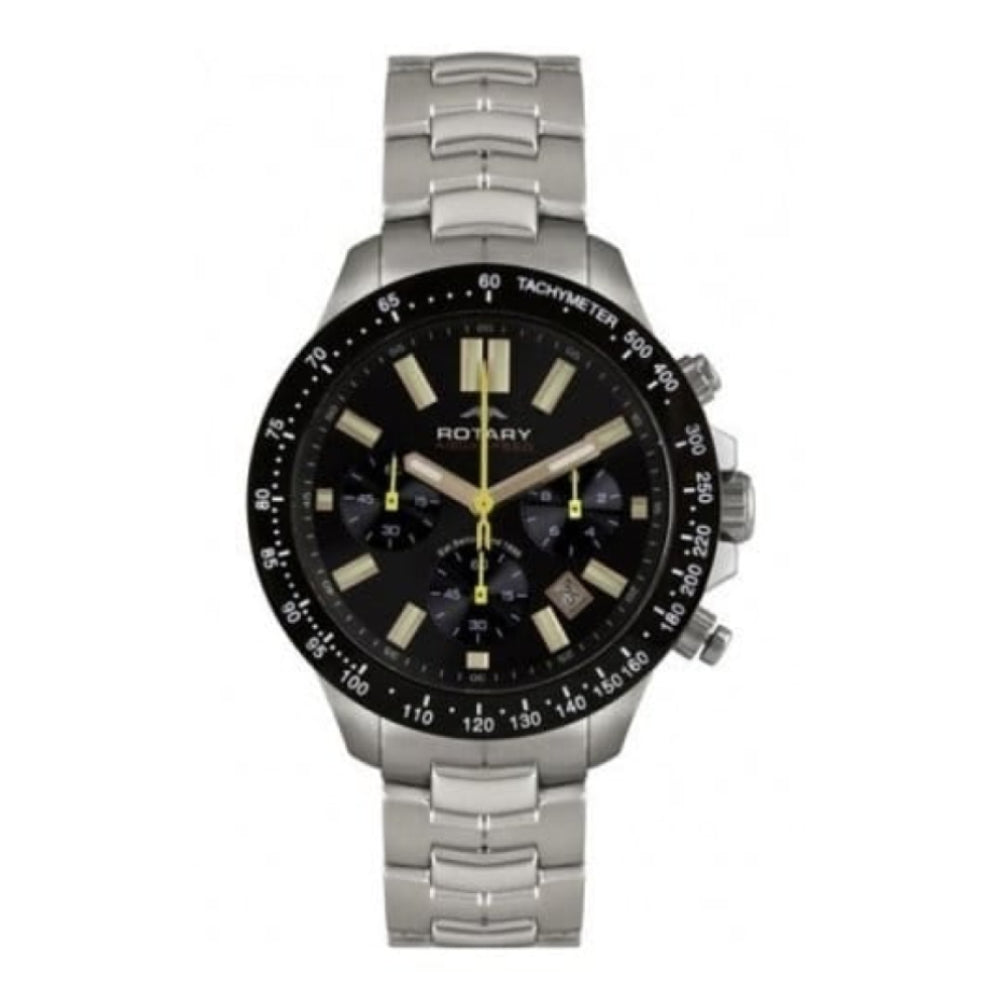 Aquaspeen Stainless Steel Chronograph Watch