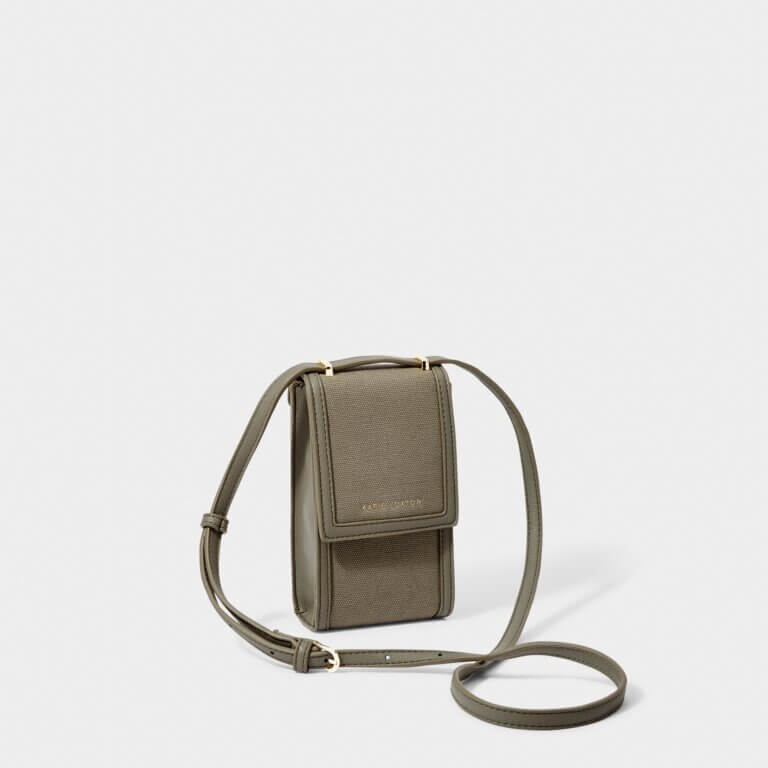 Amalfi Canvas Cell Bag Khaki