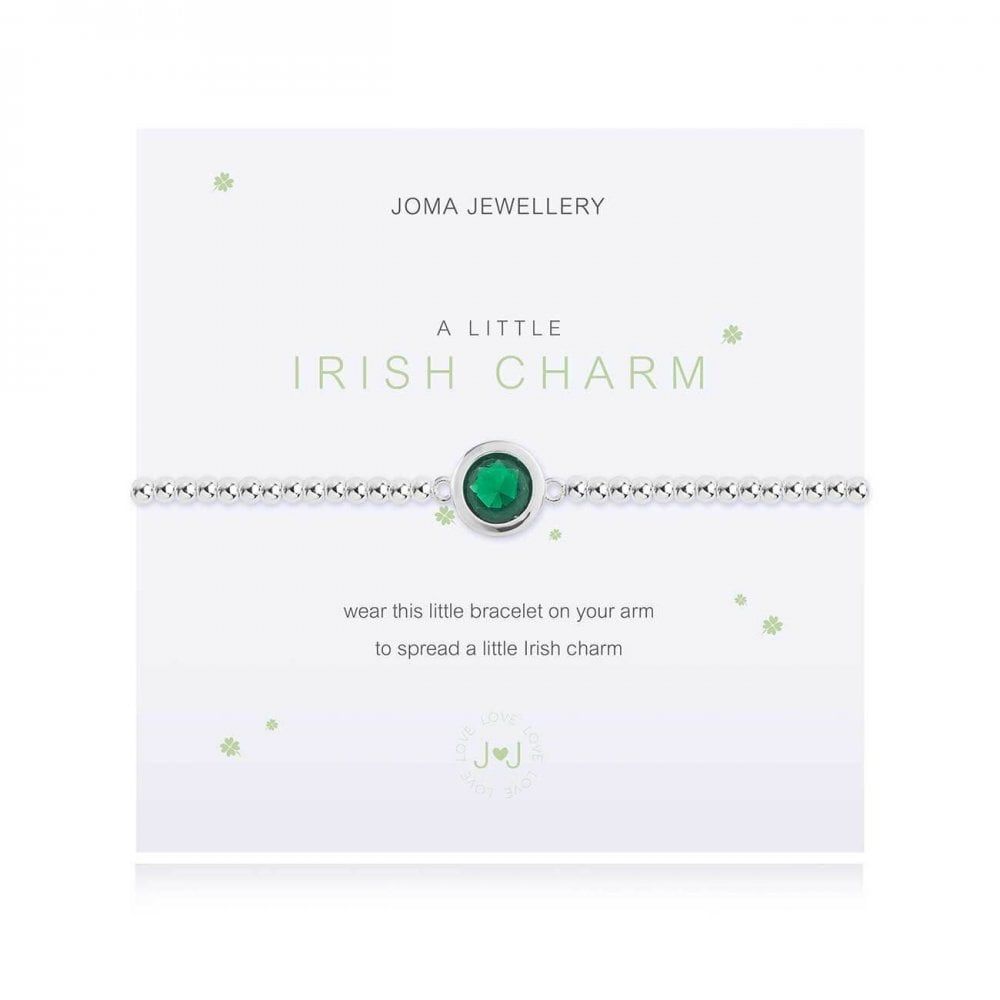 A Little | Irish Charm (Irish) | Silver | Bracelet | 17.5cm Stretch