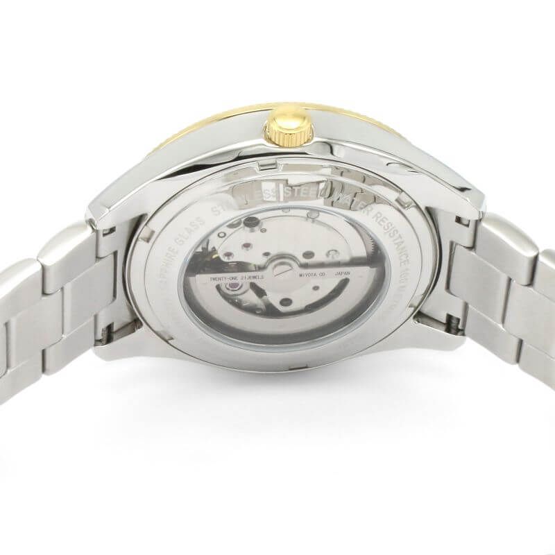 Henley Two Tone Gold PVD Automatic Watch