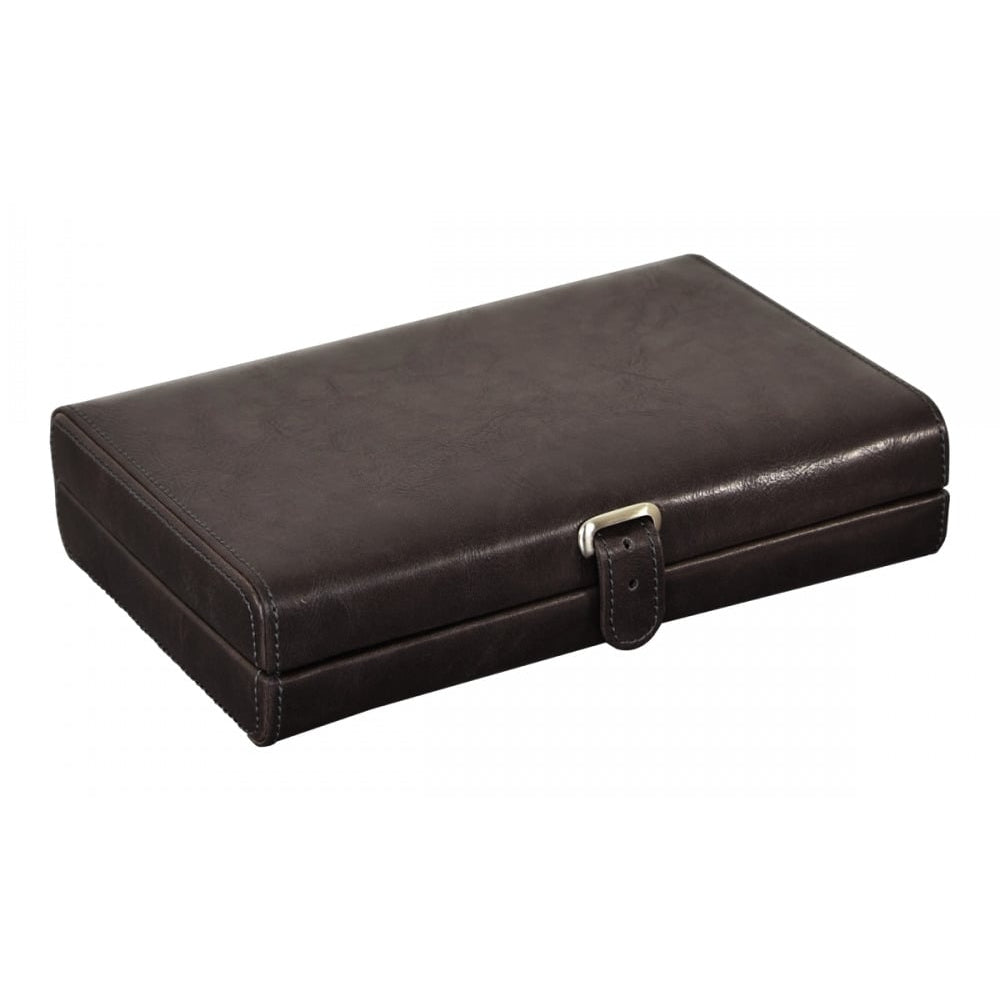 Grey Cambridge Cufflink Box