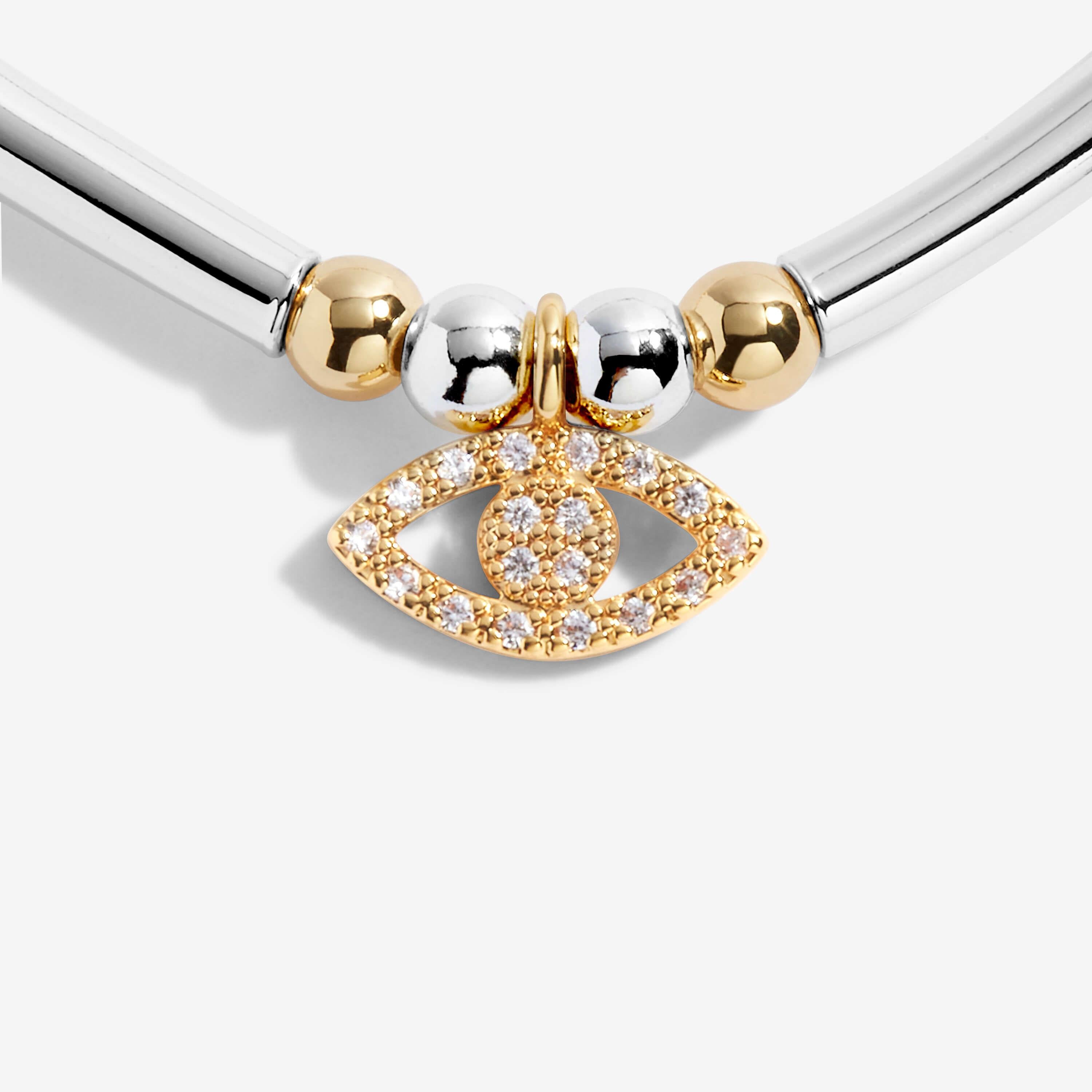 Life's A Charm | Protection | Silver, Gold | Charm Bracelet | 17.5cm Stretch