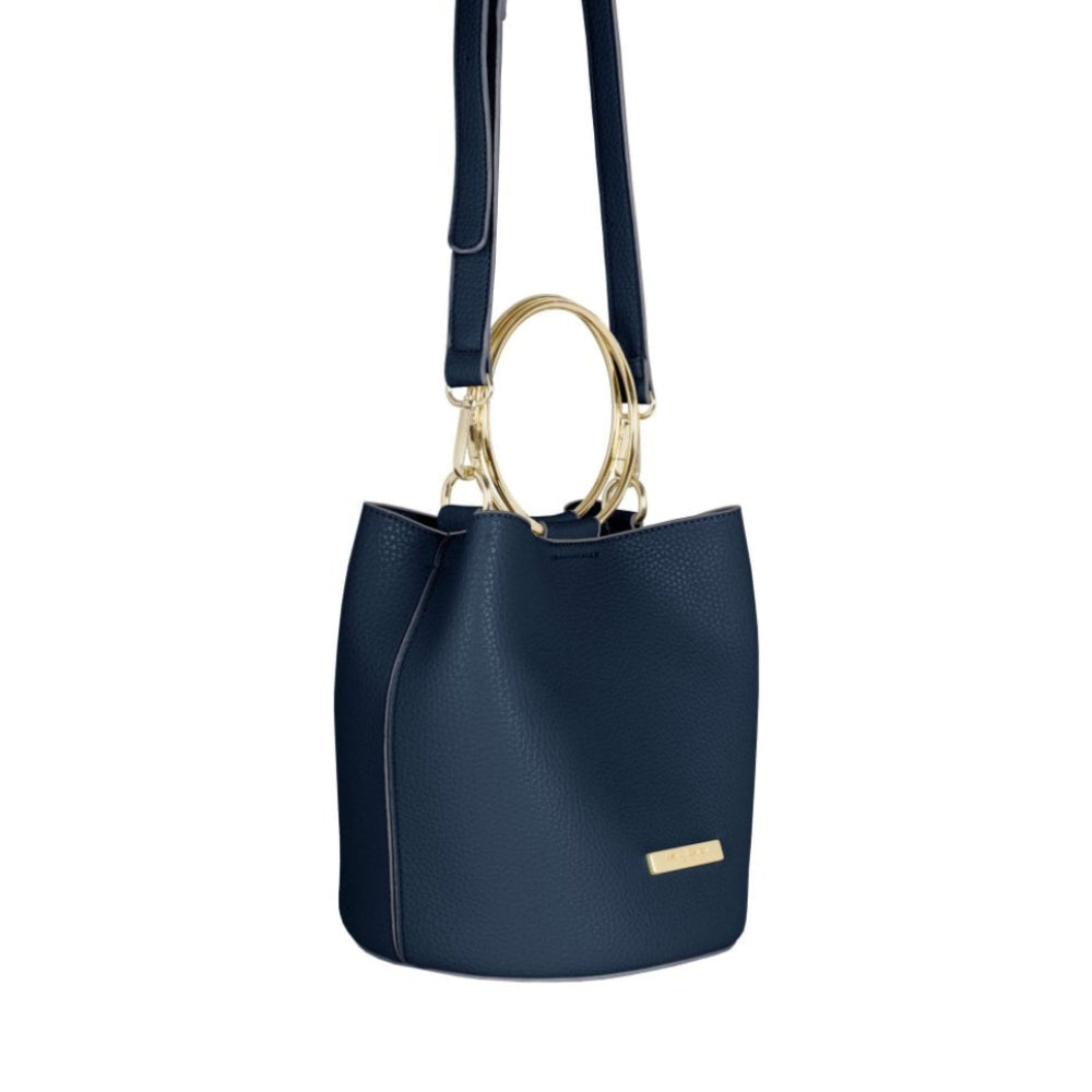 Suki Bucket Bag - Navy - 20x18x6cm