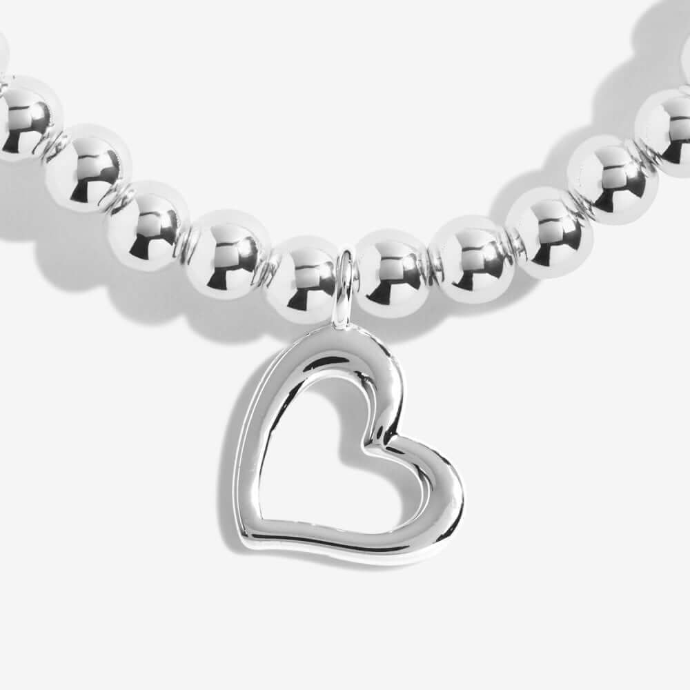 Christmas A Little | With Love | Silver | Bracelet | 17.5cm Stretch