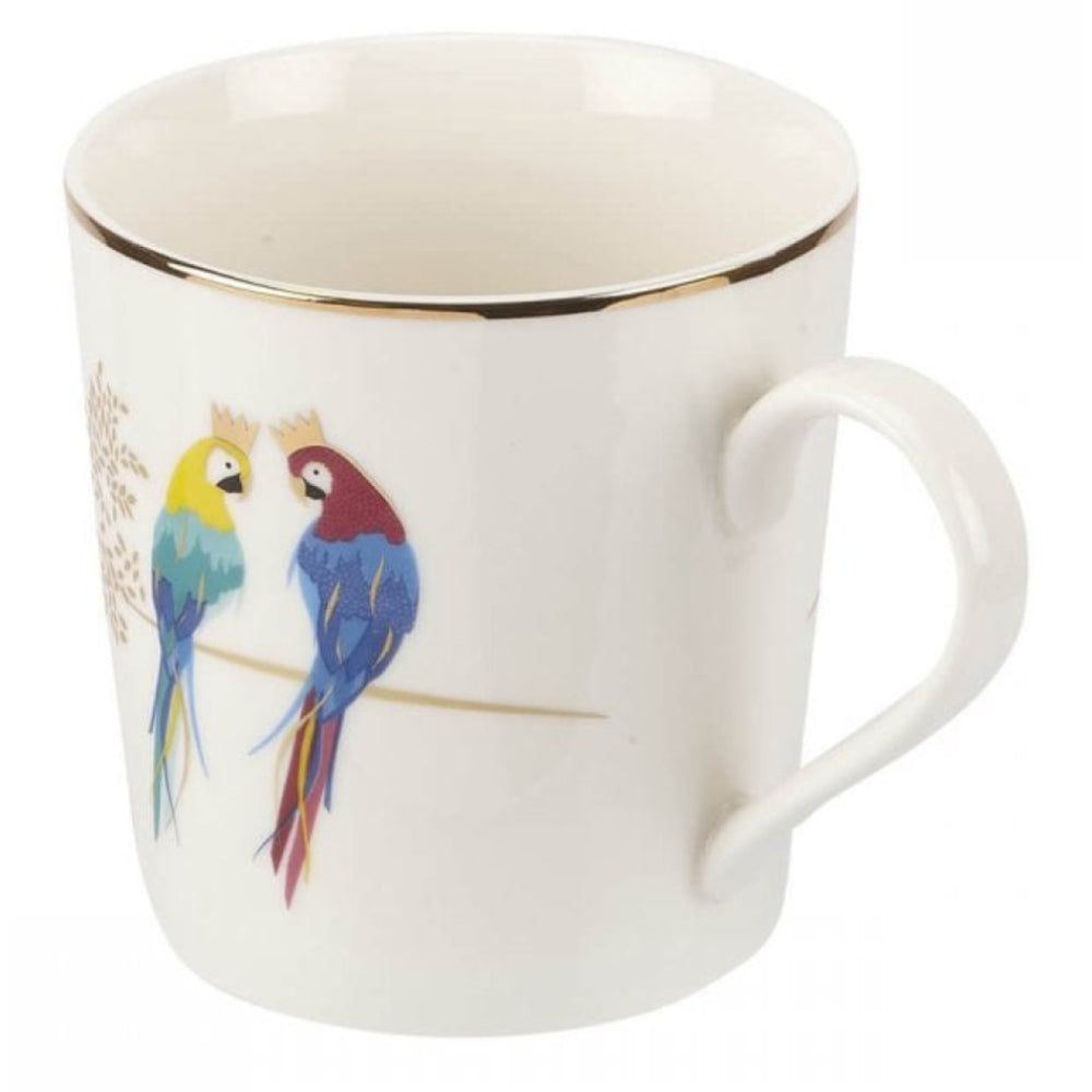 Piccadilly Mug -Posing Parrots