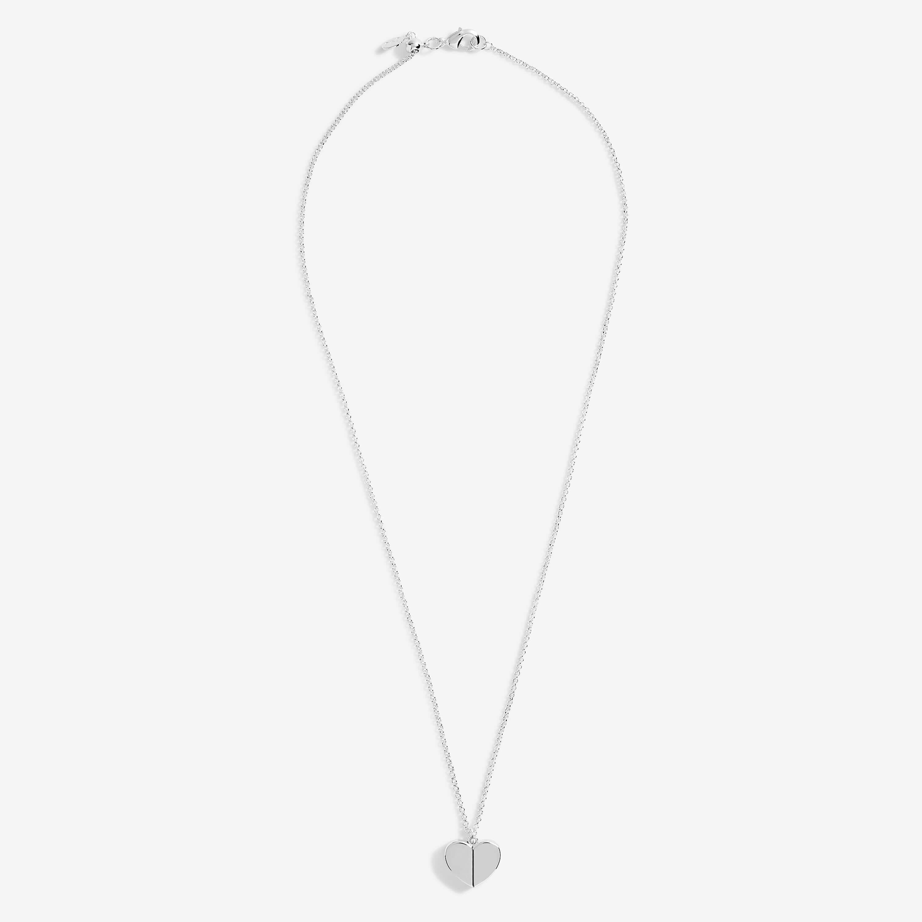 Secret Sentiment Lockets | You Are So Loved | Silver And Rose Gold | Necklace | 50cm Adjustable