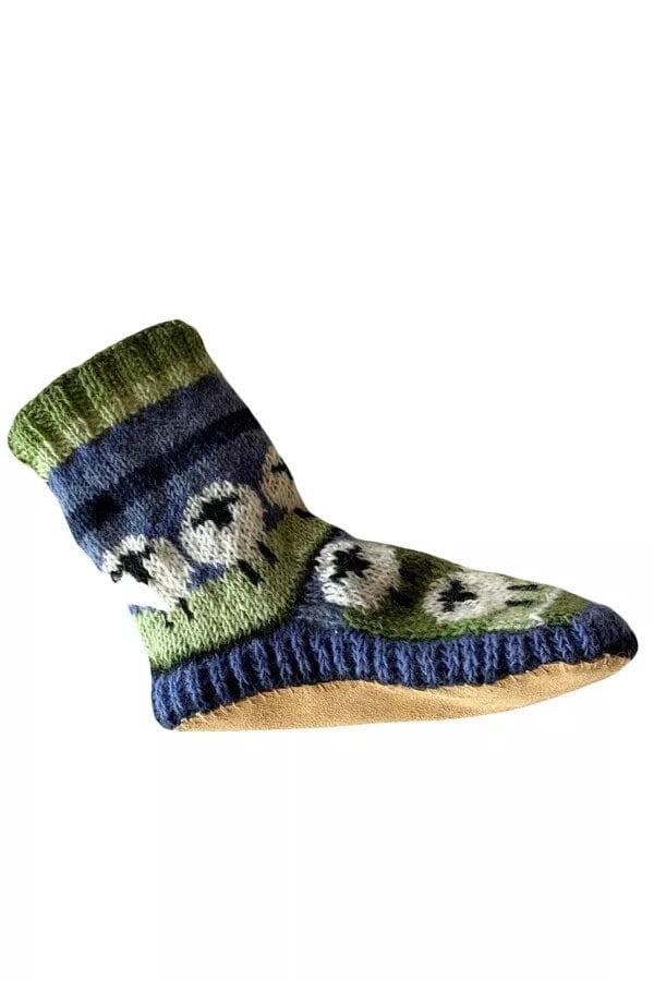 Flock Of Sheep Slipper Socks- Eu 37-39