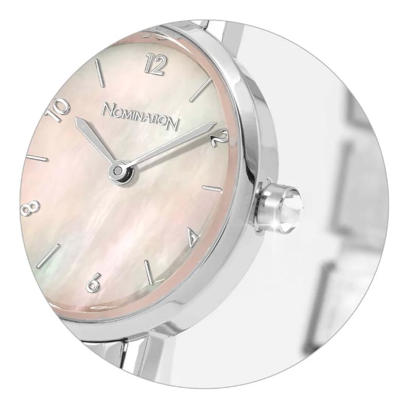 Classic Paris SS Oval MOP Dial Watch