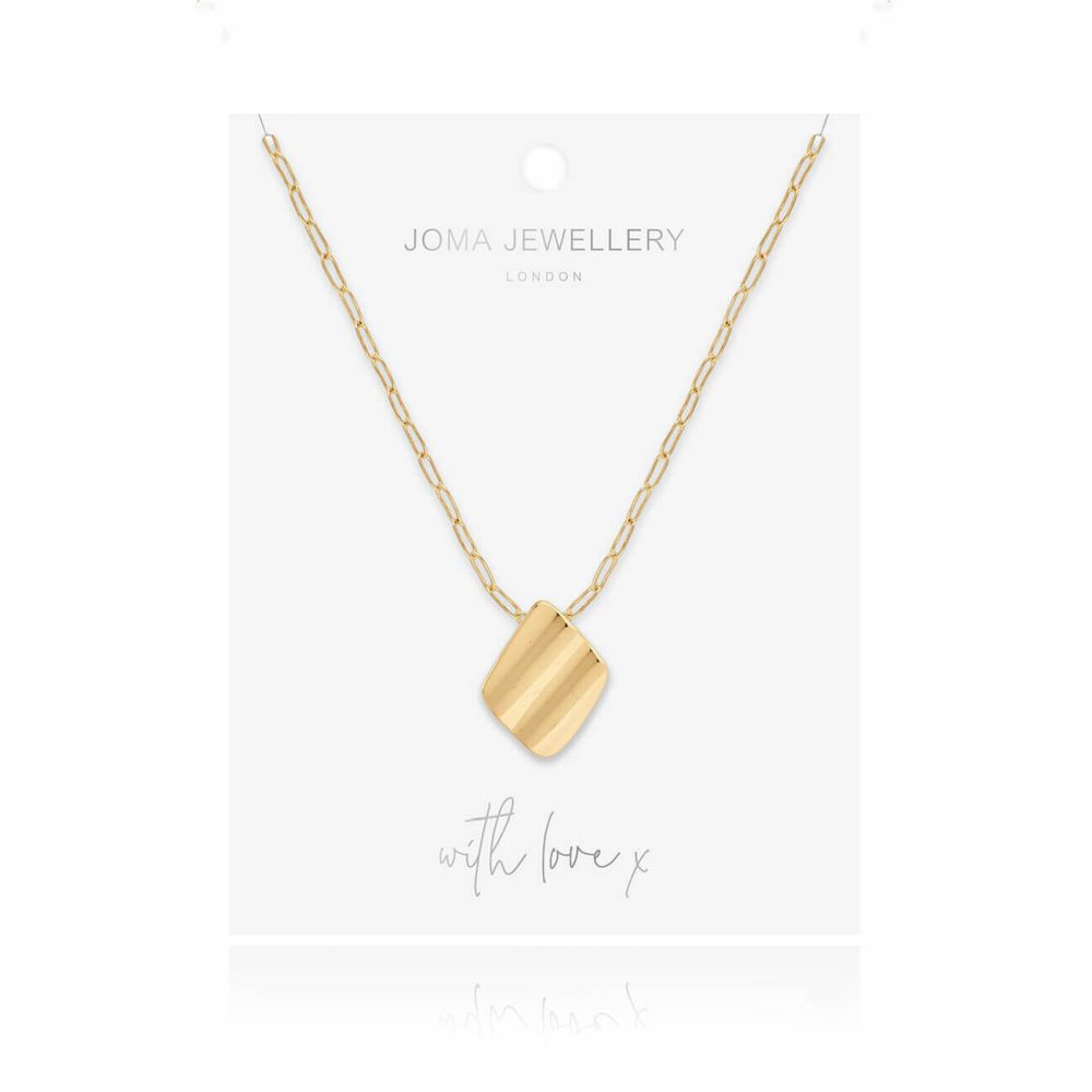 Amara | Gold Ripple | Gold | Necklace | 46cm + 5cm Extender