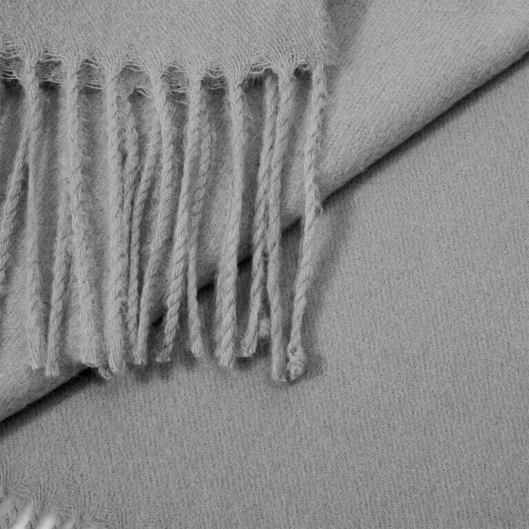 Blanket Scarf | Grey | 190cm X 75cm X 0.5cm