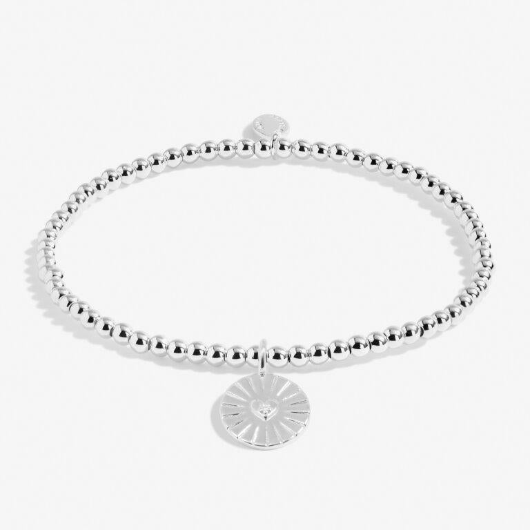 A Little 'She Who Dares Wins' Silver Plated Bracelet