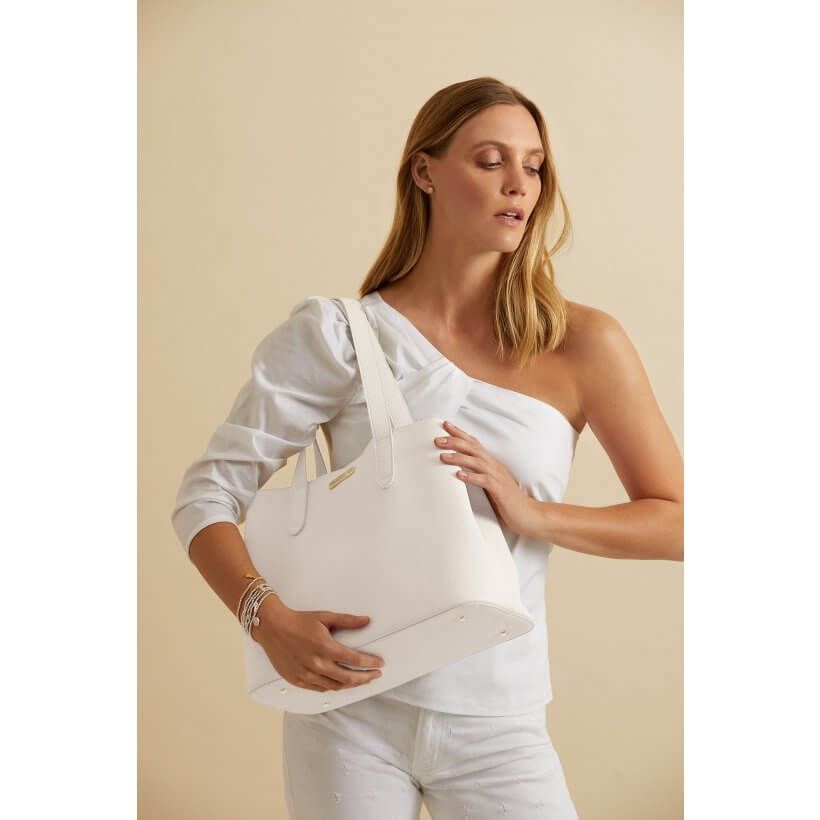 Riley Shoulder Bag | Off White