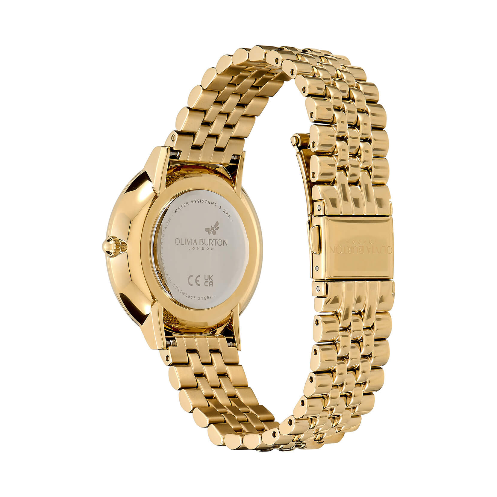 Nova Slim Mushroom & Gold Bracelet Watch