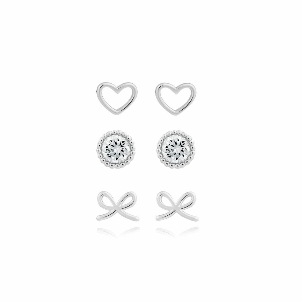Occasion Gift Box | With Love | Silver Earrings