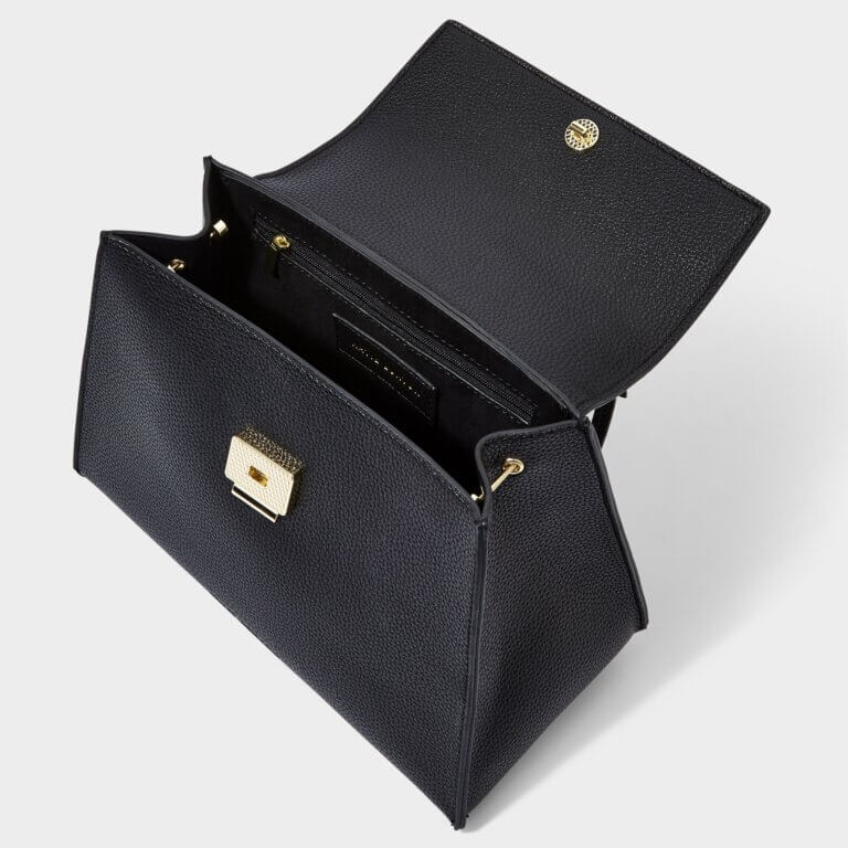 Alina Handbag | Black | 19cm X 26cm X 13cm