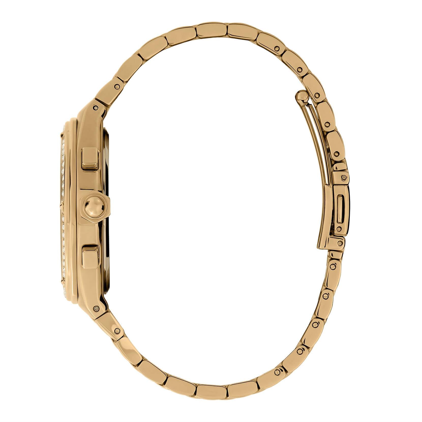 Hexa Multi-Function Champagne & Gold Bracelet Watch