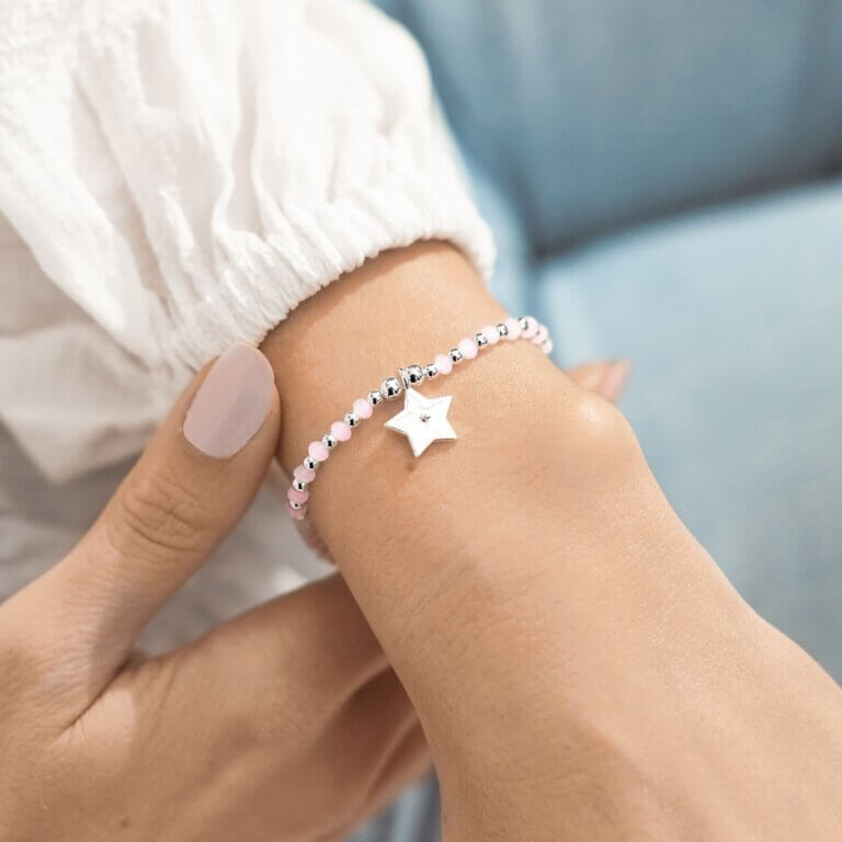 Colour Pop A Little | Wish | Silver | Bracelet | 17.5cm Stretch