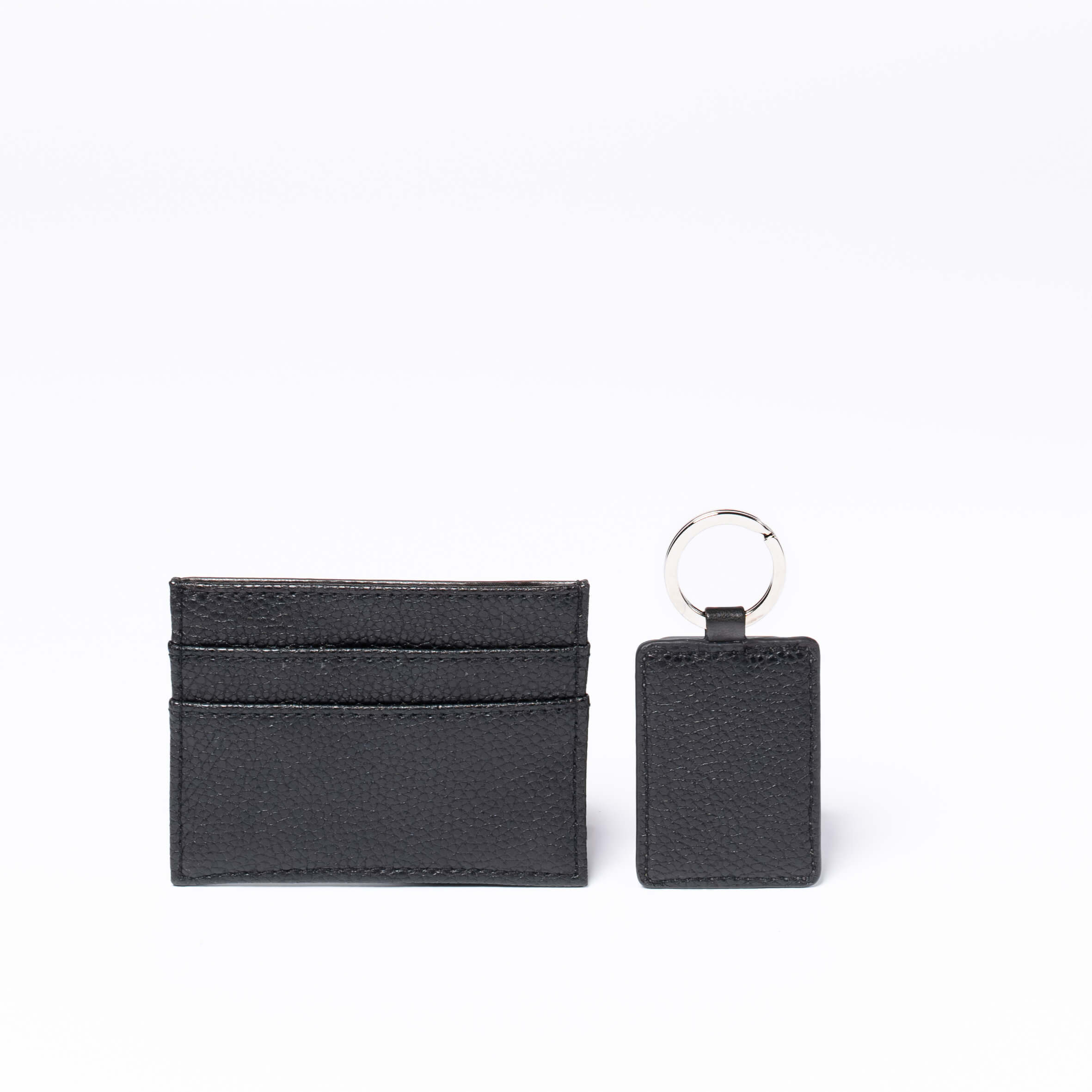 Card Holder & Key Ring Graphite Stripe Gift Set