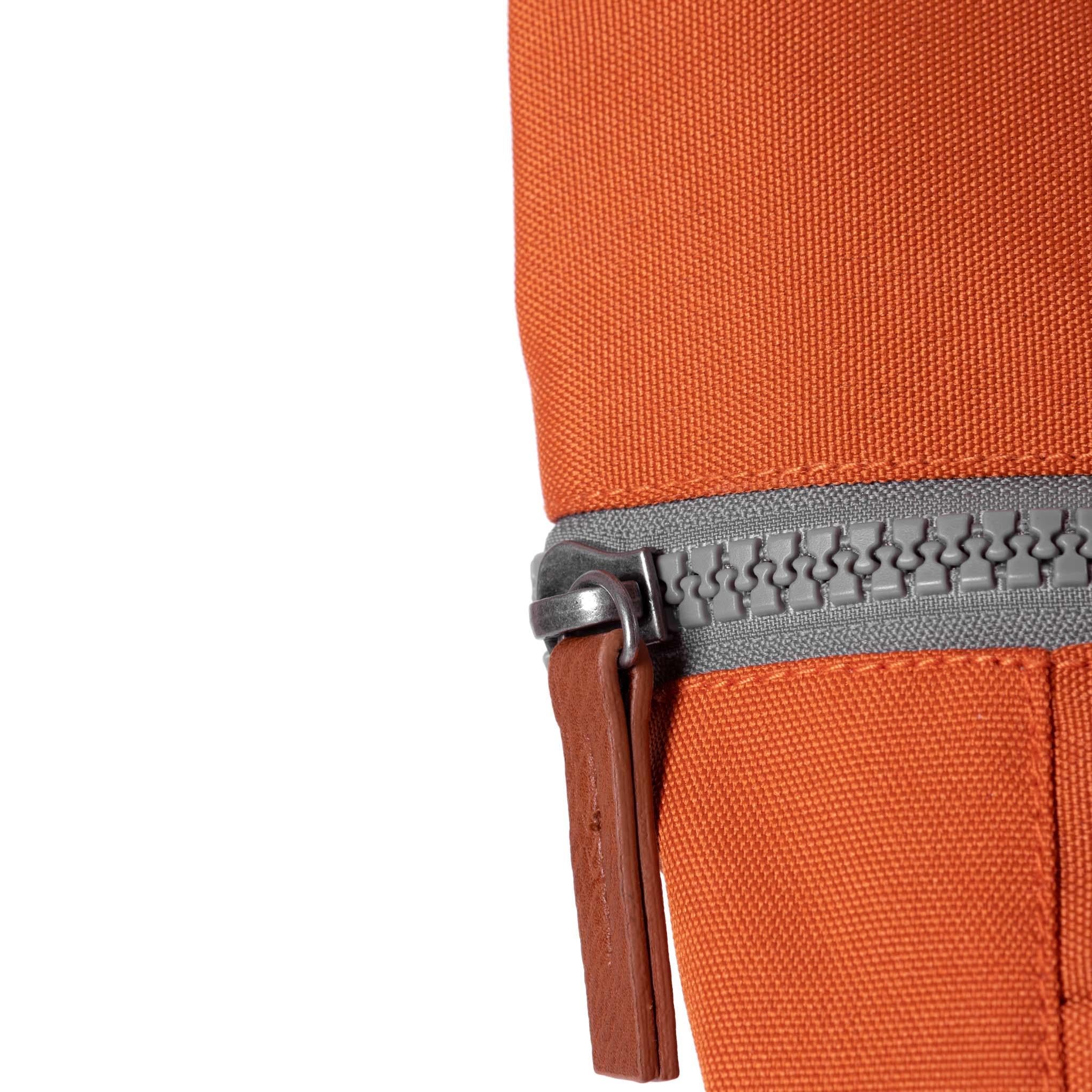 Finchley A Atomic Orange Recycled Canvas - Small