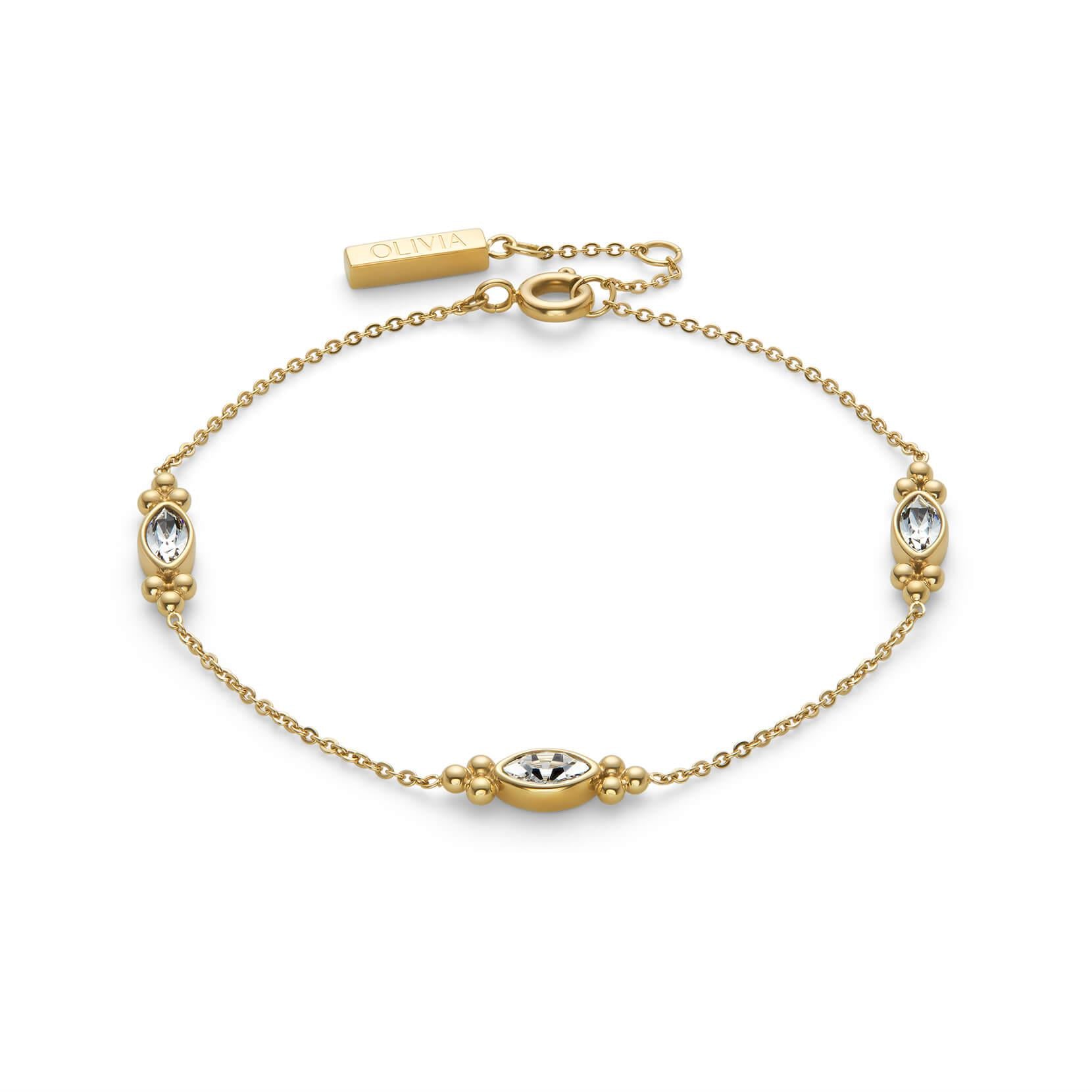 Classic Dainty Gold Plated Ladies Bracelet