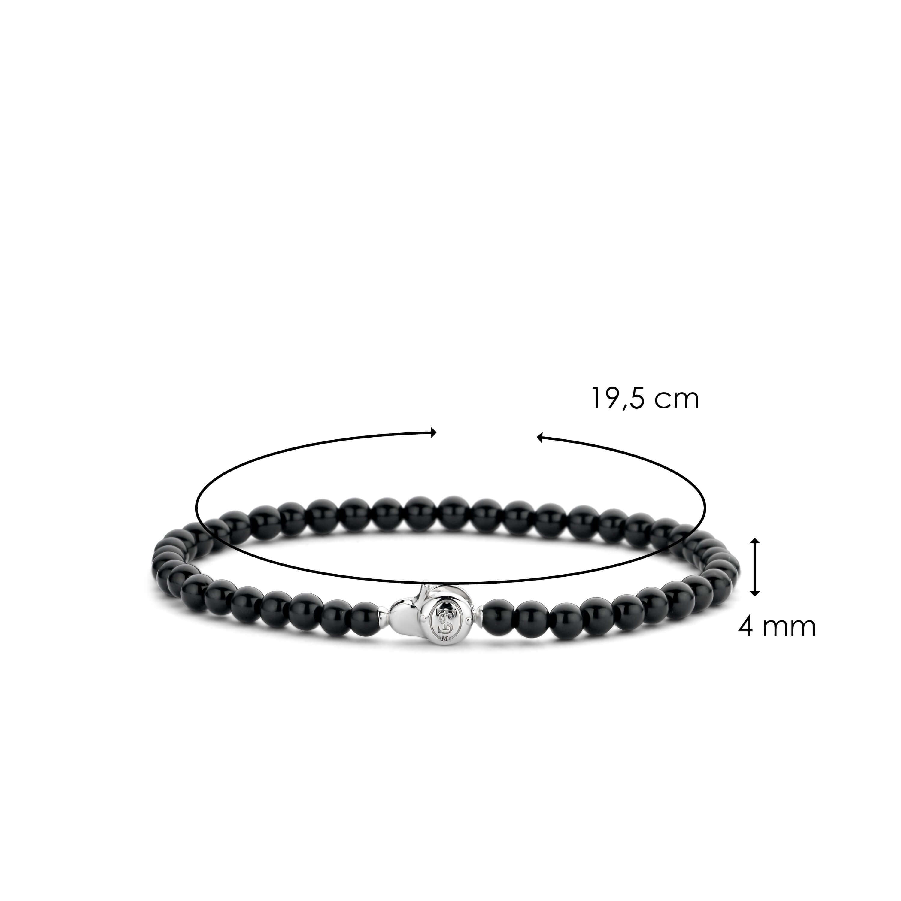 Black Onyx Beads Bracelet