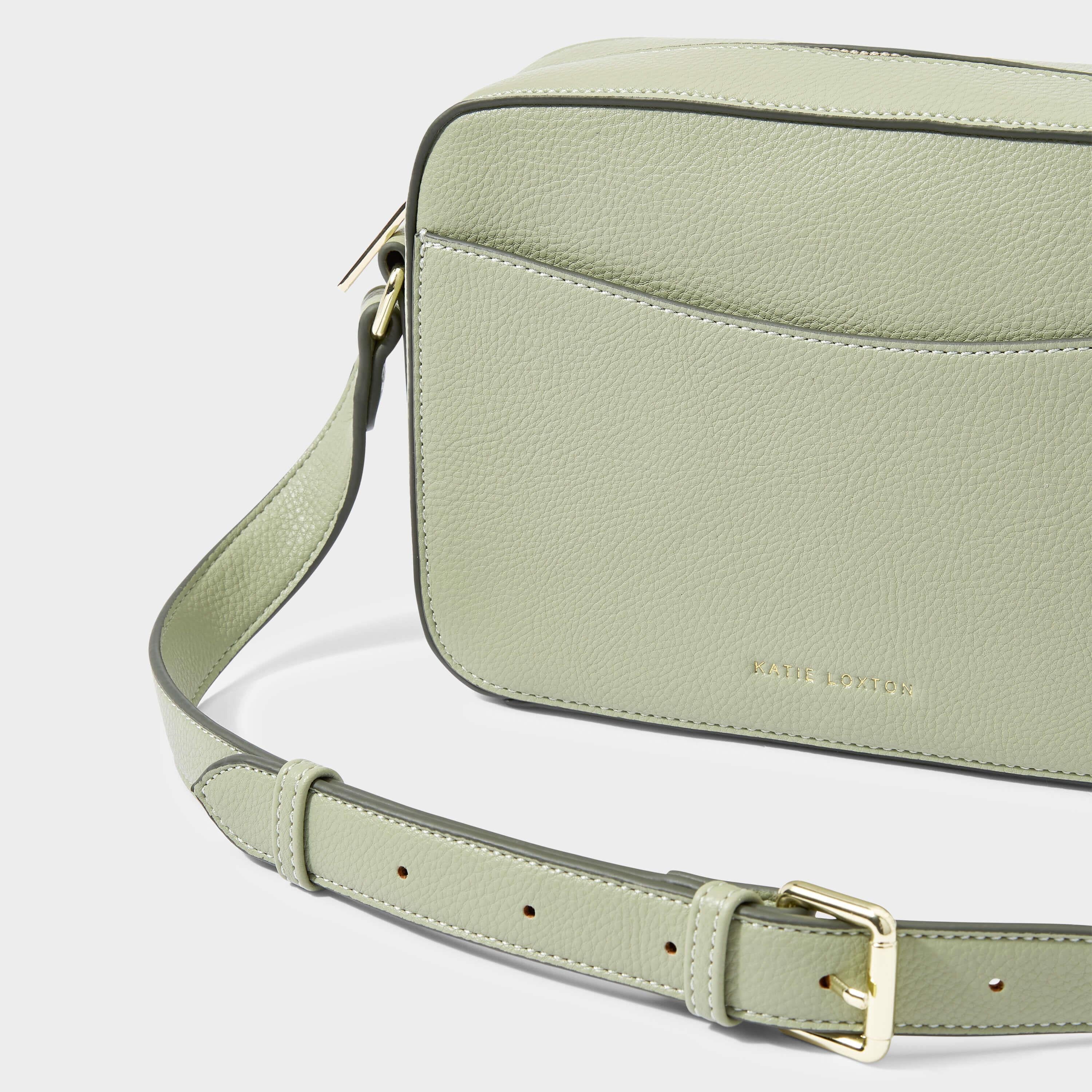 Cara Crossbody Bag | Sage Green | 16 X 23 X 7.5cm