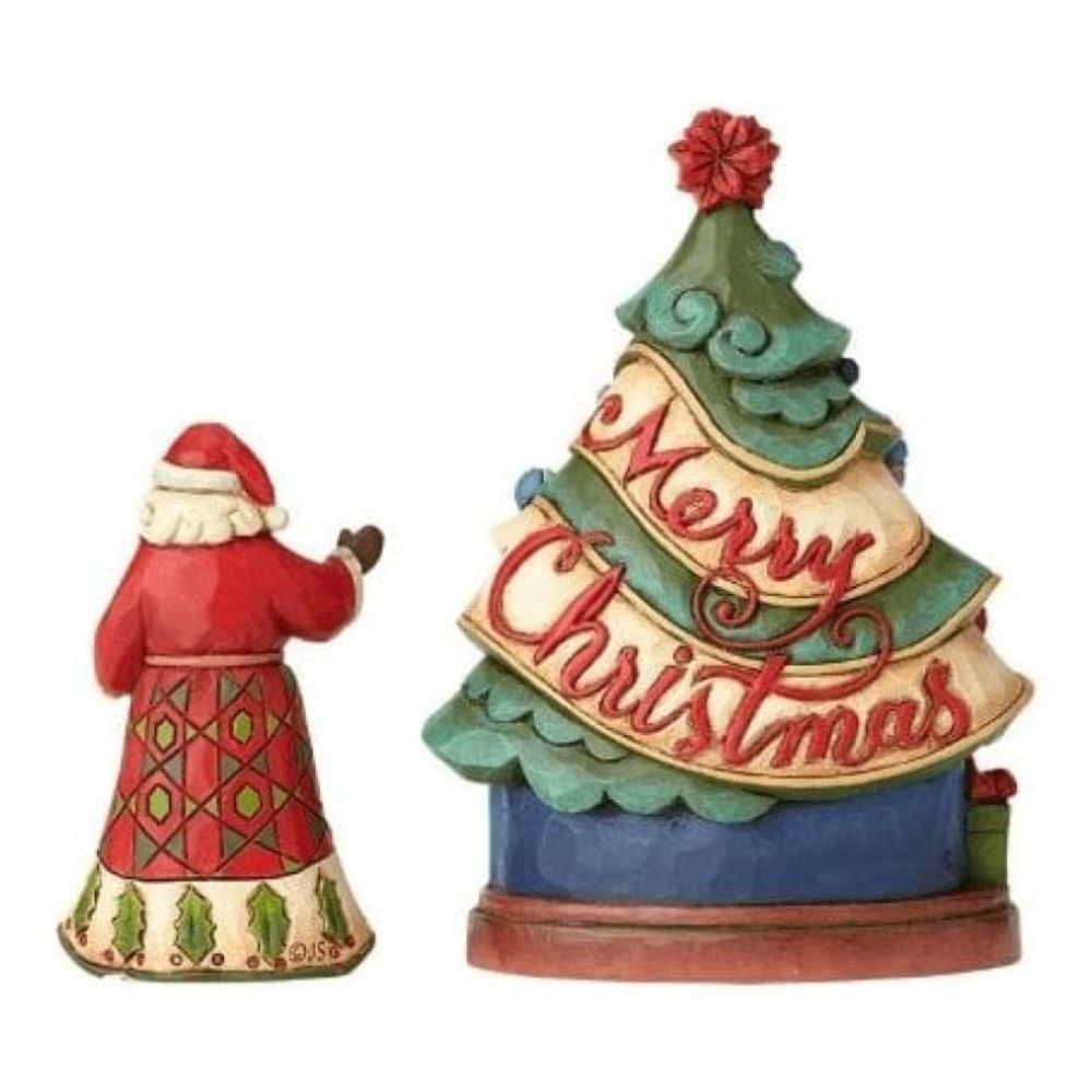 Santa With Tree