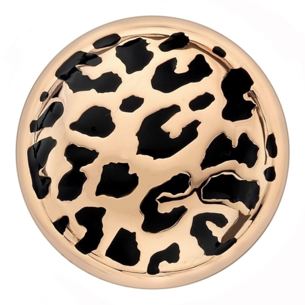 Leopard Rose Gold Plate Coin - 33mm