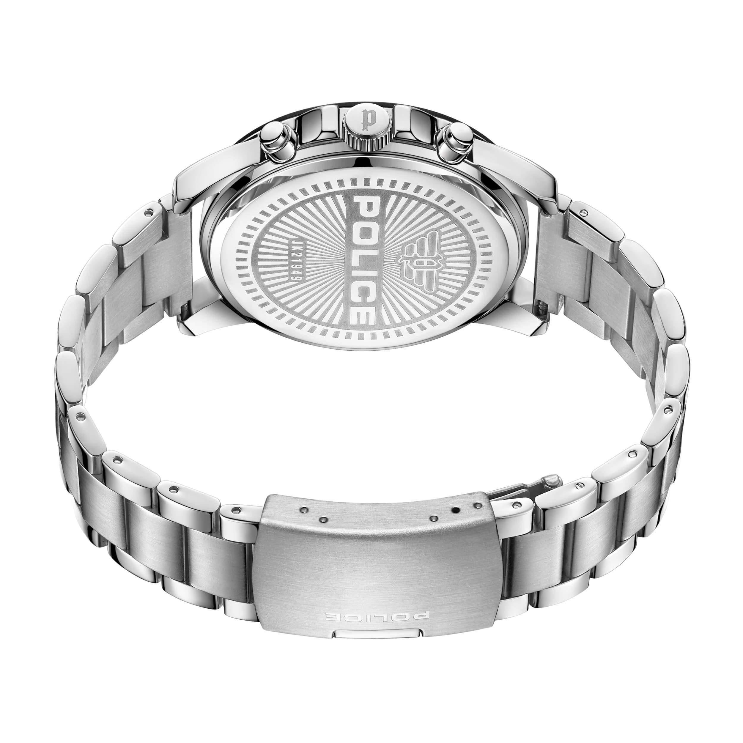 VERTIGO Multifunction Grey Dial With SS Bracelet Strap Watch