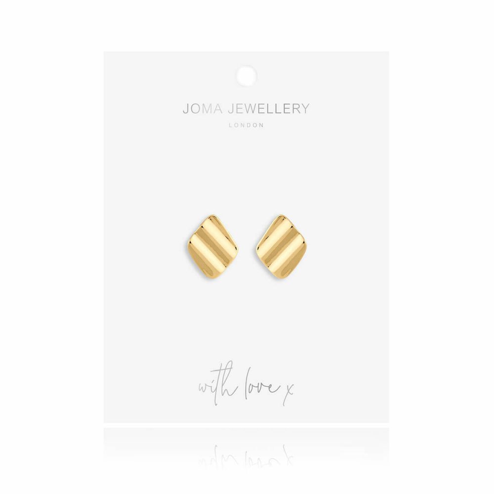 Amara | Gold Ripple | Earrings