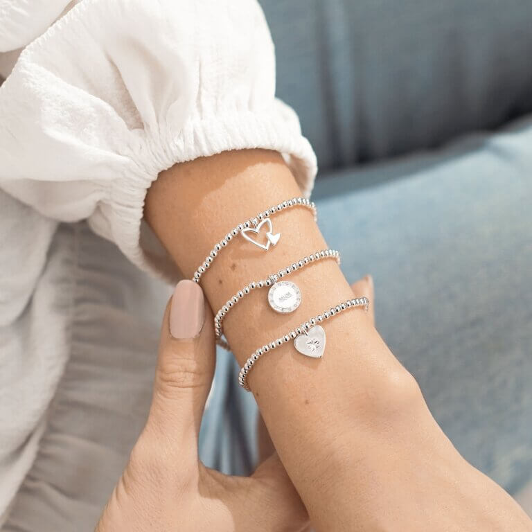 Celebration Set | Marvellous Mum | Silver | Set Of 3 Bracelets | 17.5cm Stretch