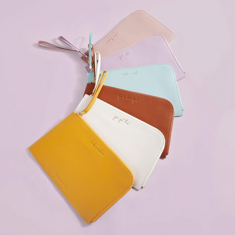 Secret Message Pouch | Make A Wish | Pale Blue