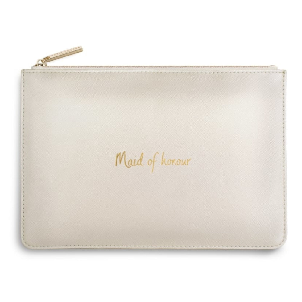 PERFECT POUCH - MAID OF HONOUR - pearly white - 16x24cm