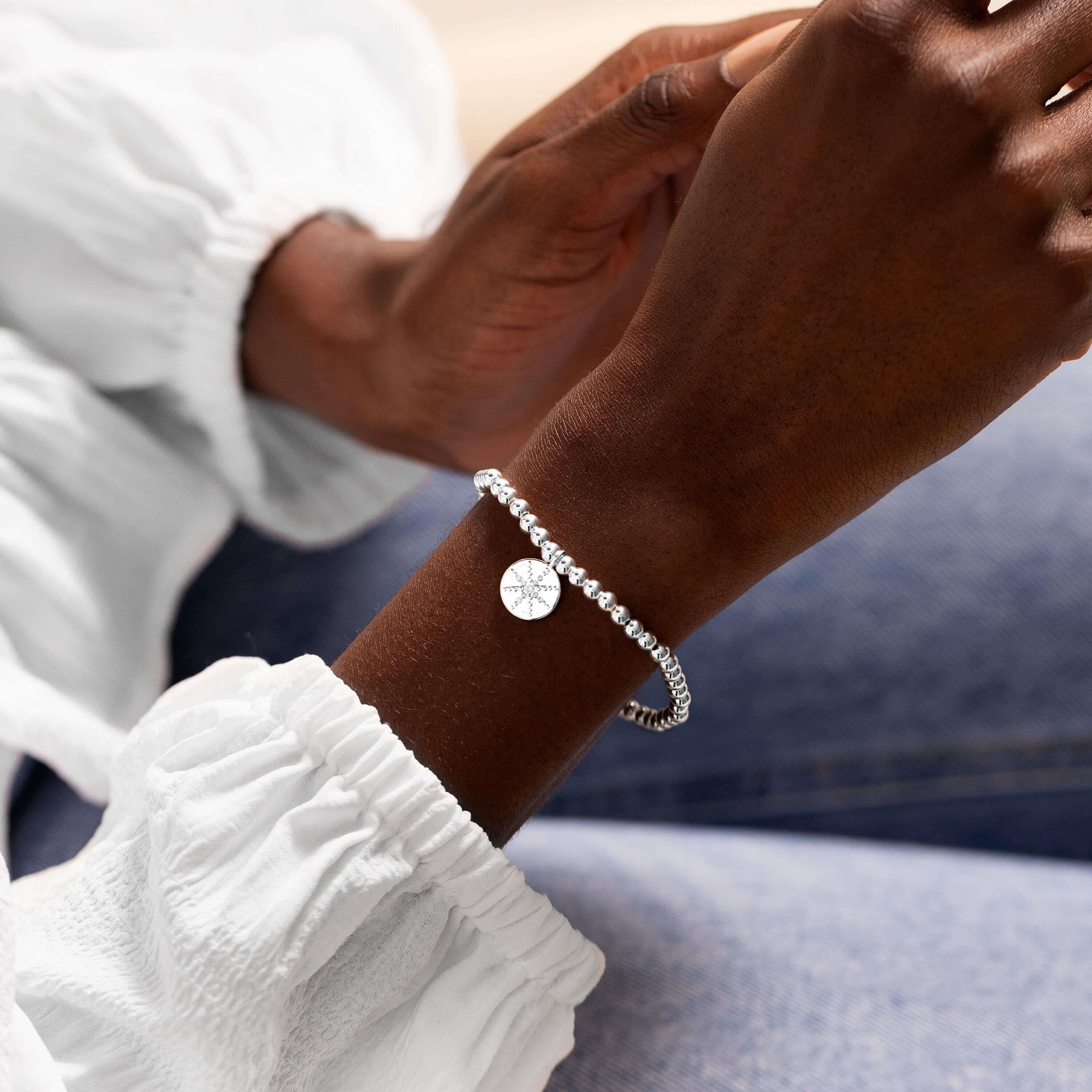Beautifully Boxed A Littles | You Got This | Silver | Bracelet | 17.5cm Stretch
