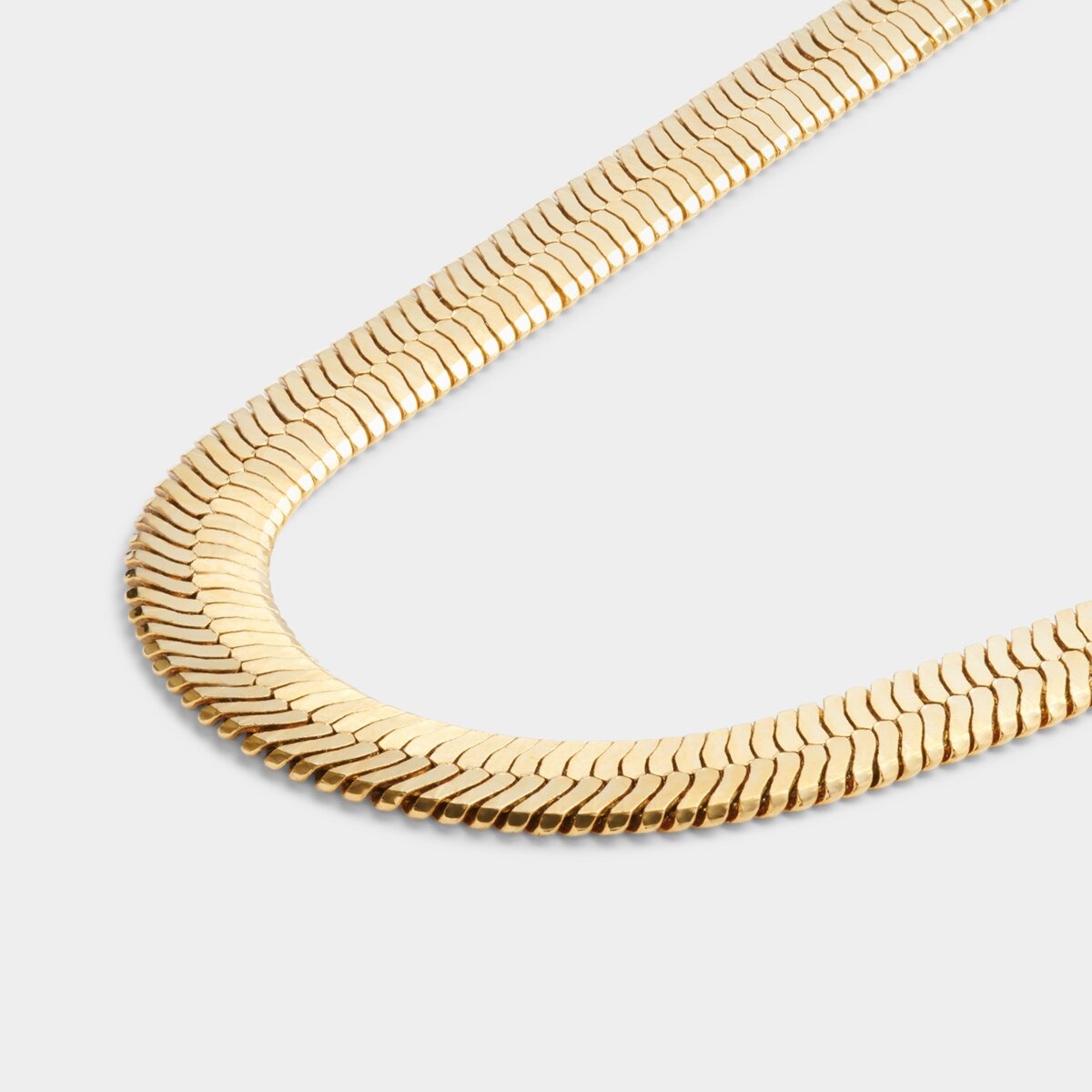 Ciana Waterproof Gold Large Snake Chain Necklace
