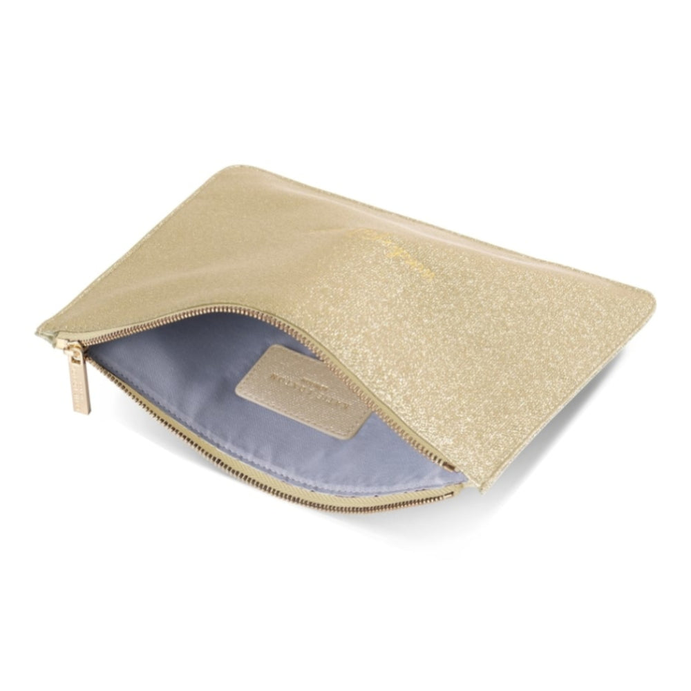 PERFECT POUCH - WONDERFUL MUM - gold shimmer - 16x24cm