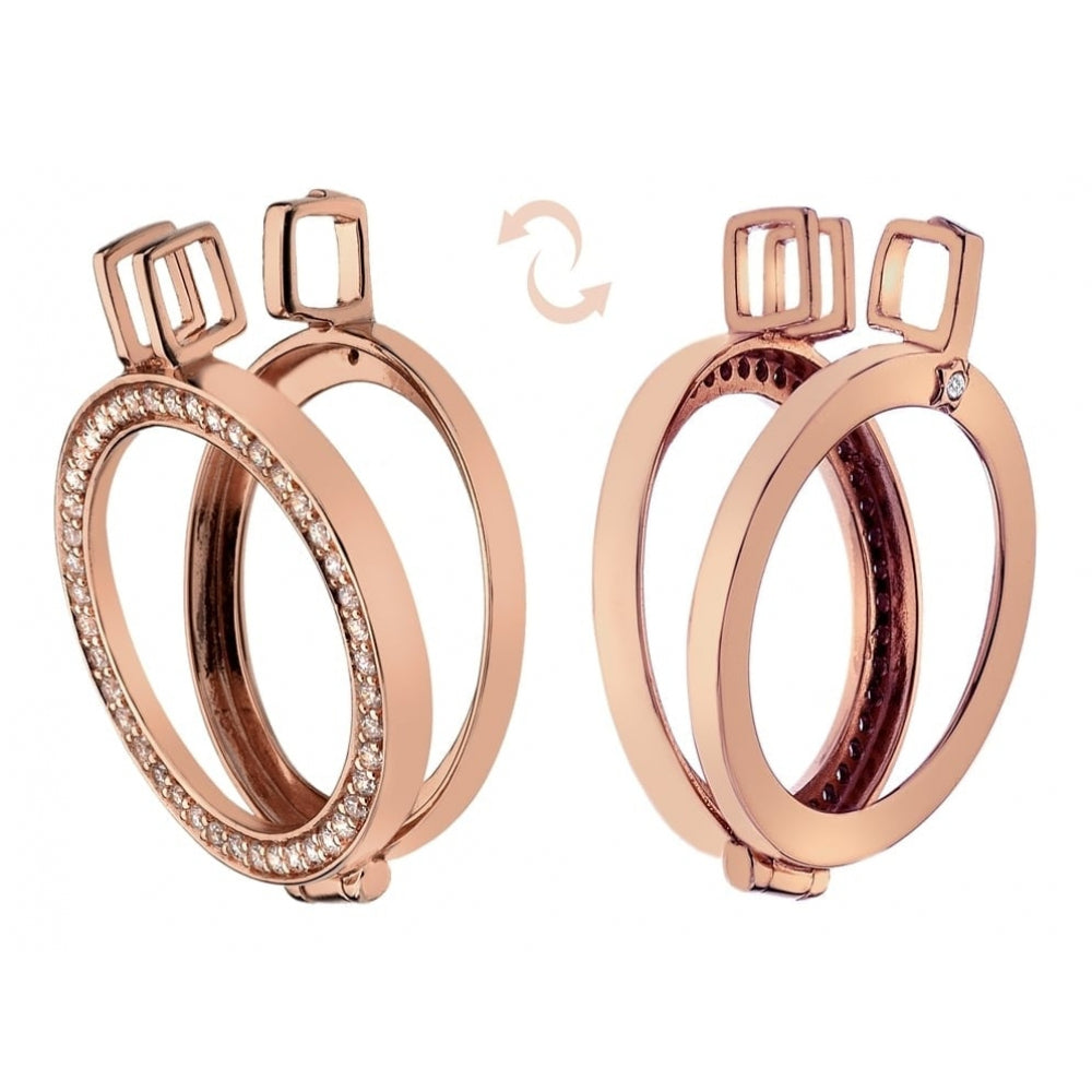 Reversible 25mm Rose Gold Plated Keeper