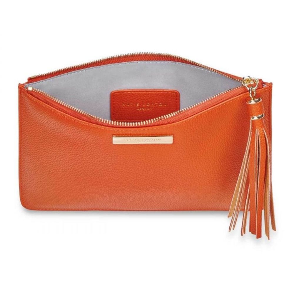 Tassel Pouch | Burnt Orange