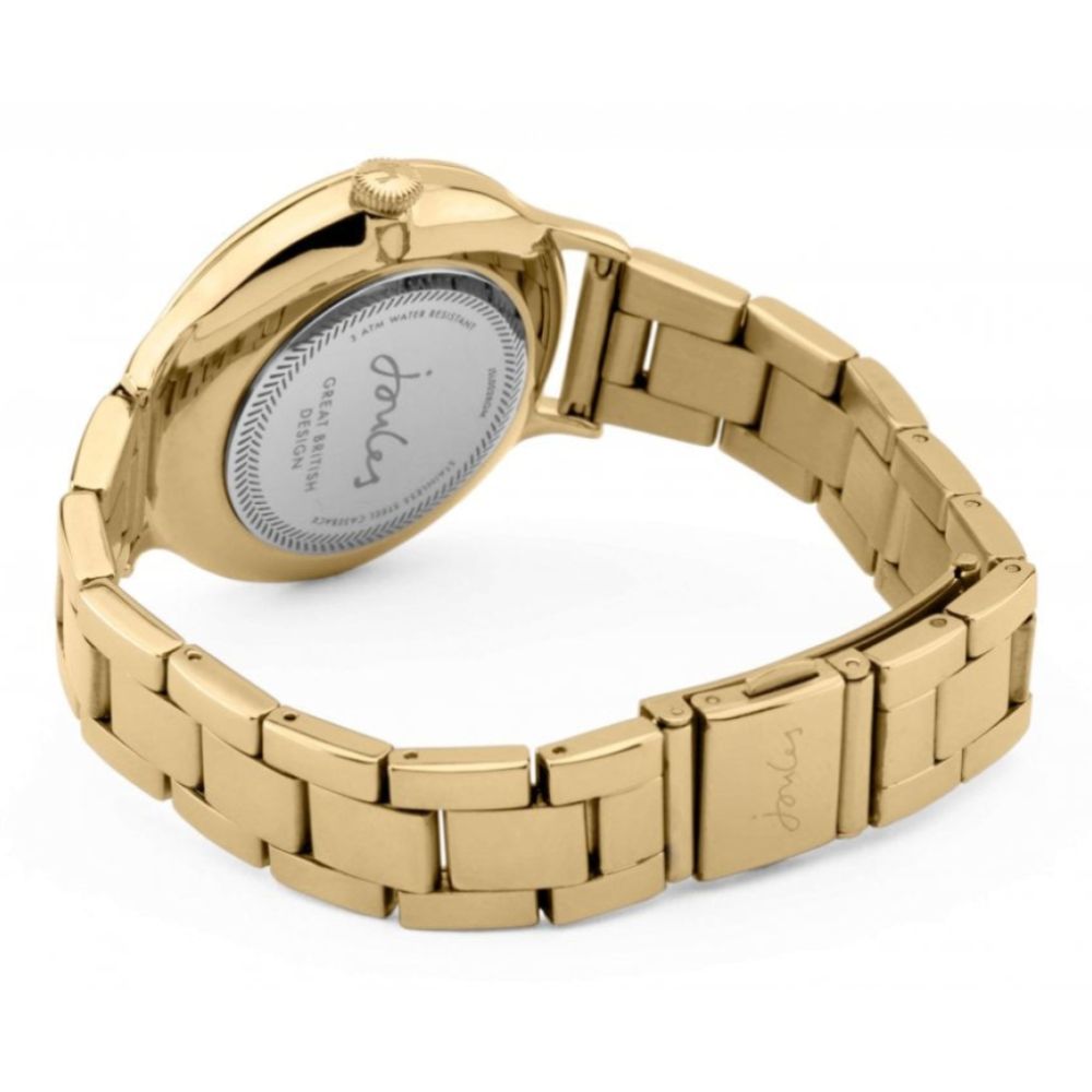 Gold Bracelet Ladies Watch Gold Mirror Dial