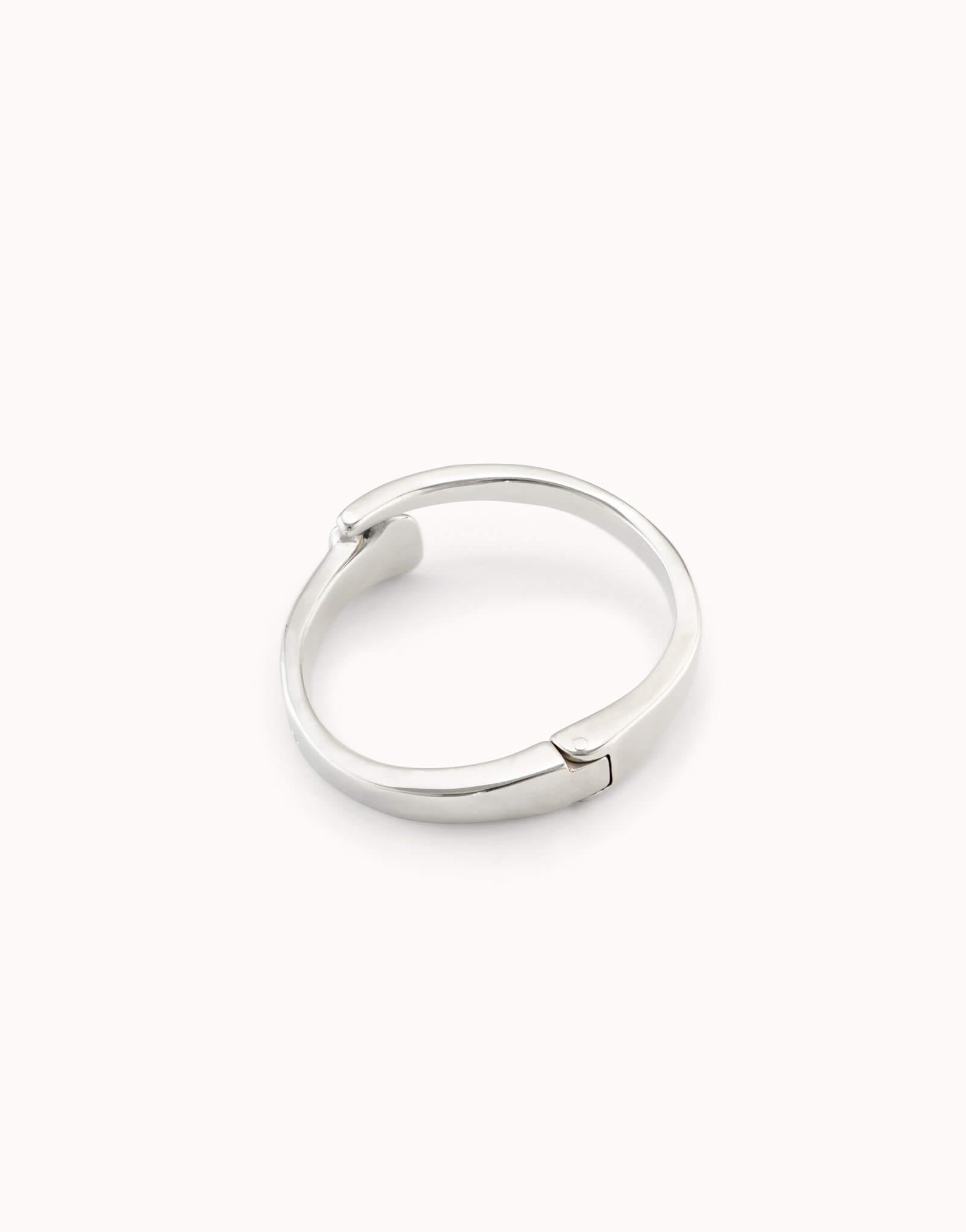 New Nail Silver Plated Bracelet