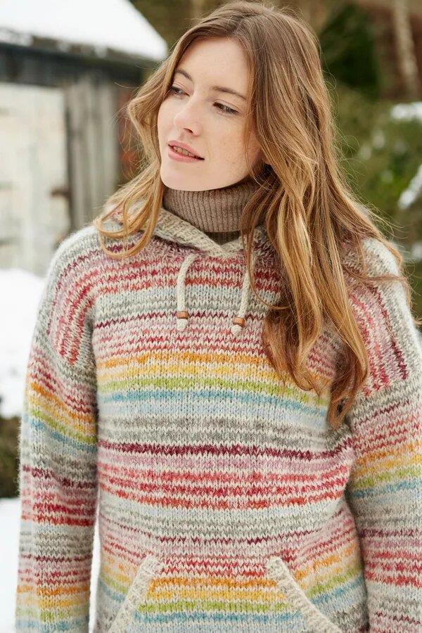 Langtang Hoody Multicolour