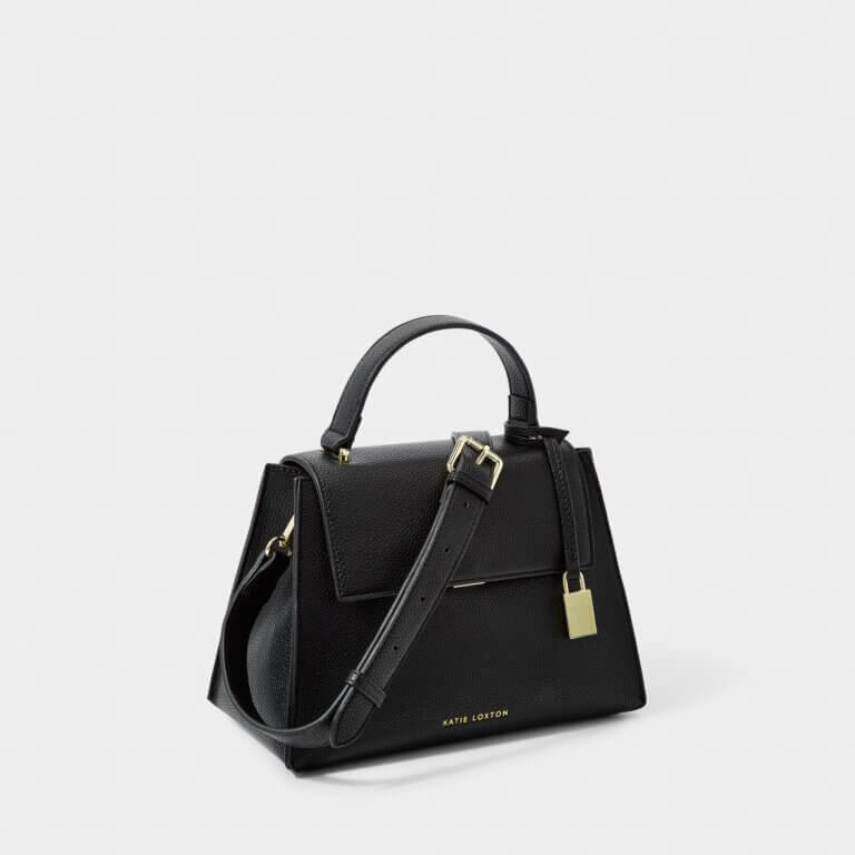 Alina Handbag | Black | 19cm X 26cm X 13cm