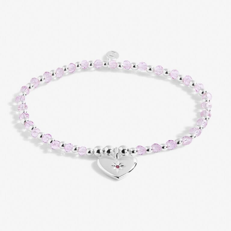 Colour Pop A Little | Birthday Girl | Silver | Bracelet | 17.5cm Stretch