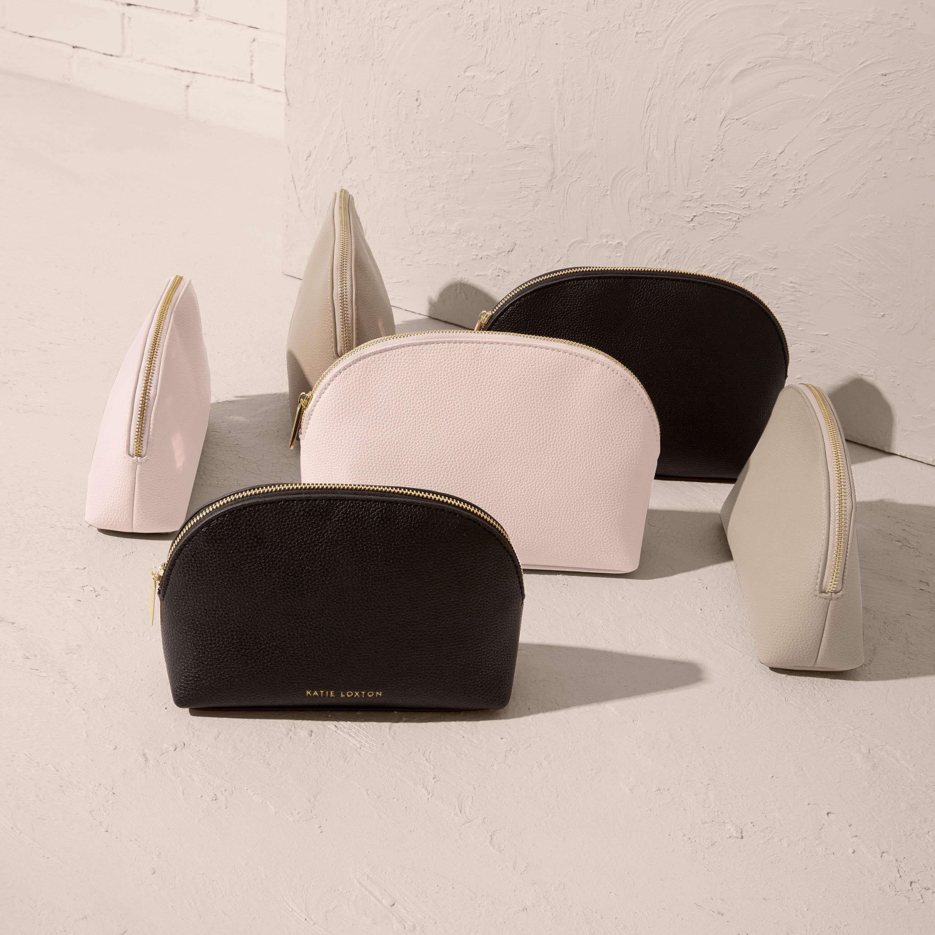 Secret Message Wash Bag | Black | 17 X 24.5 X 8cm