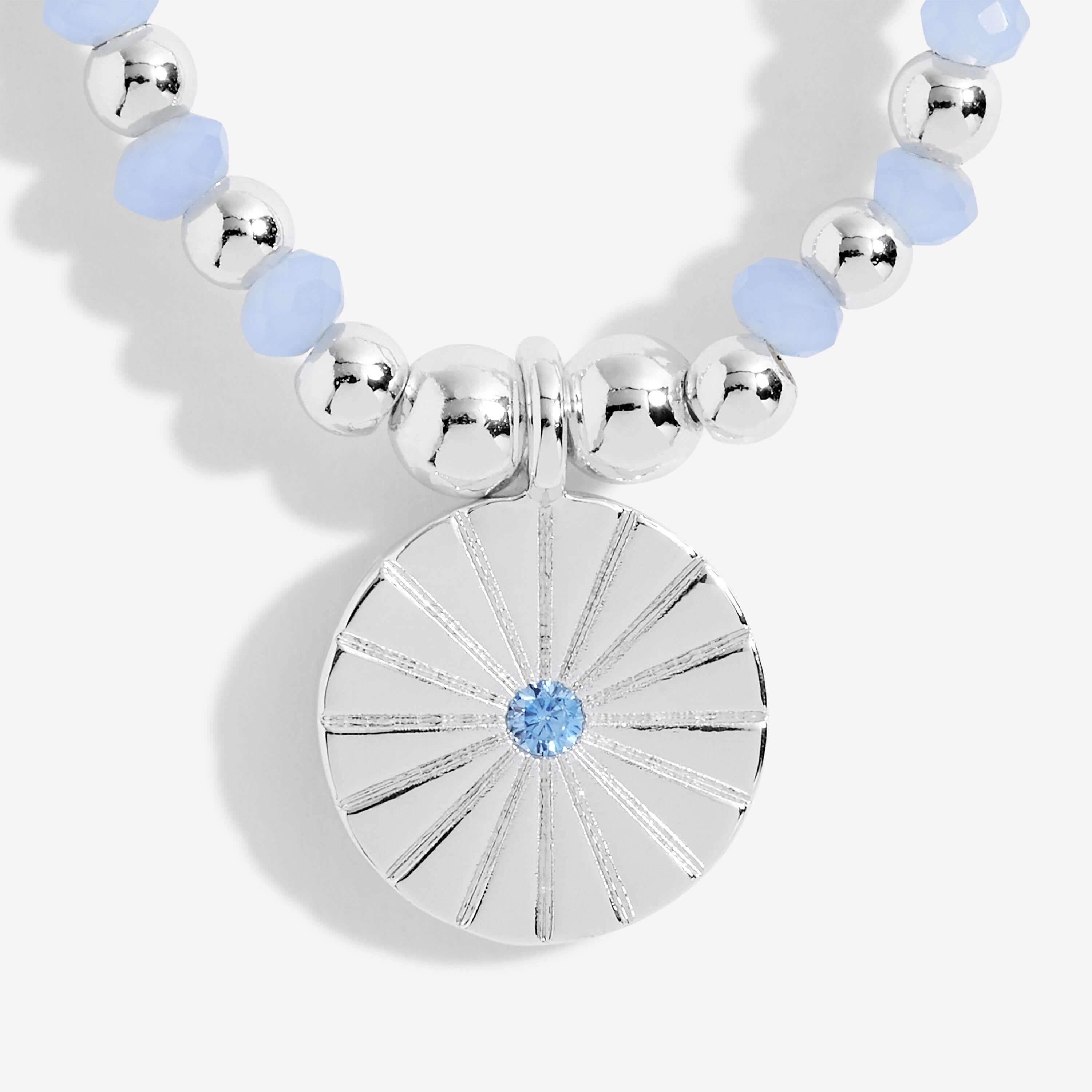 Colour Pop A Little | Happy Birthday | Silver | Bracelet | 17.5cm Stretch
