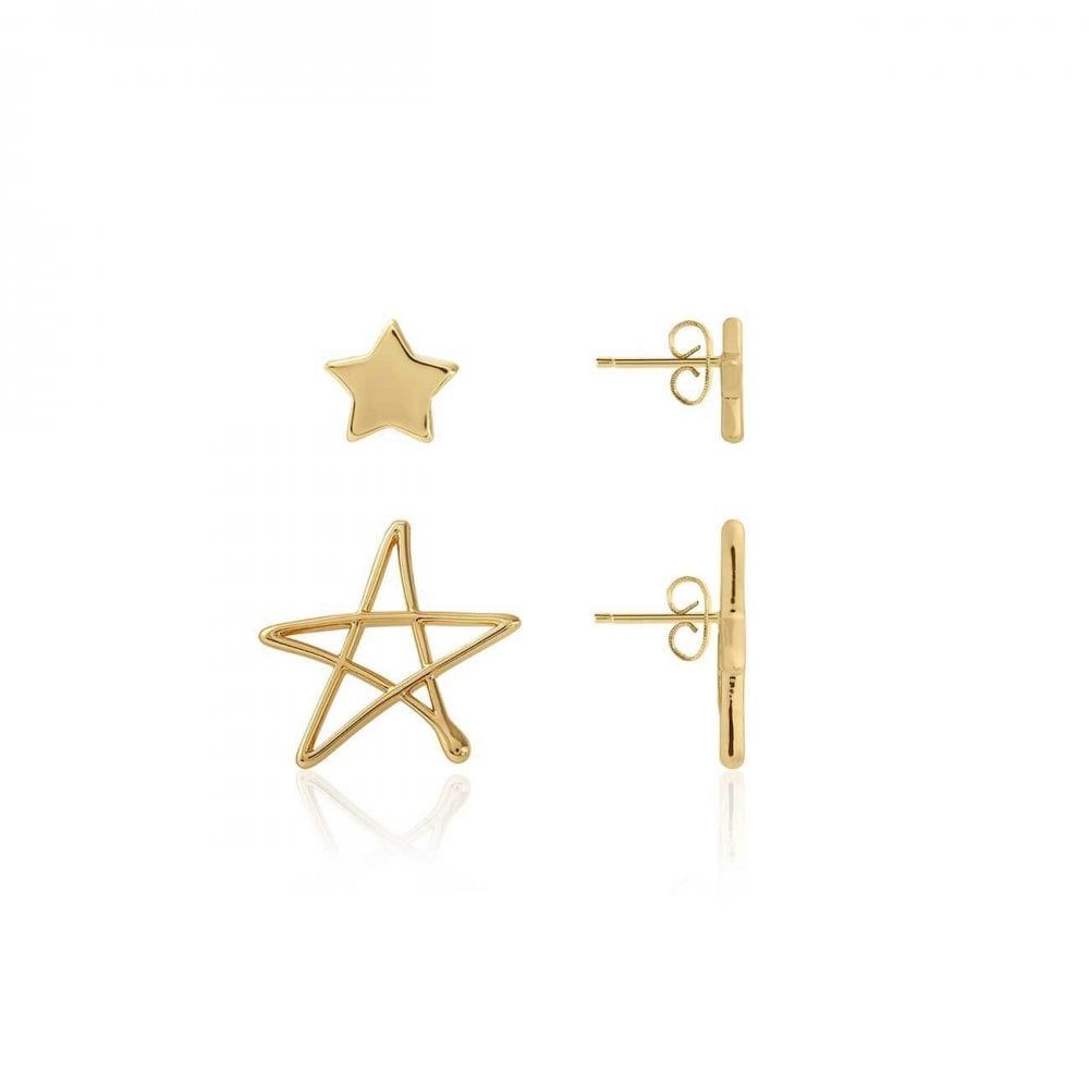 Florrie | Gold | Star Stud | Earrings