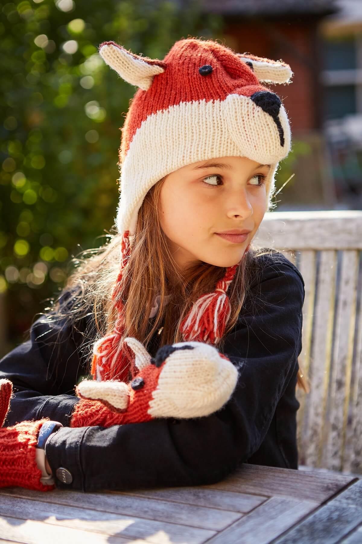Kids Animal Hat Fox
