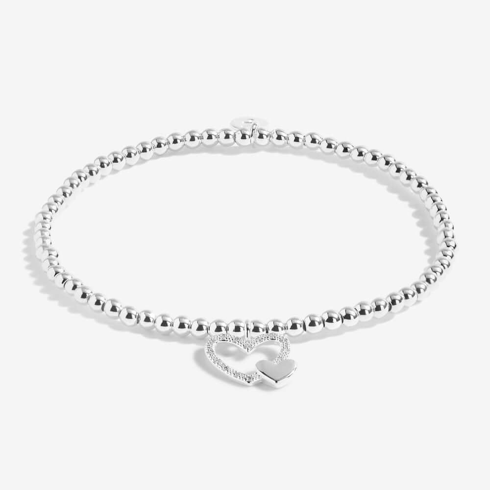 Christmas A Little | Merry Christmas Wonderful Mum | Silver | Bracelet | 17.5cm Stretch
