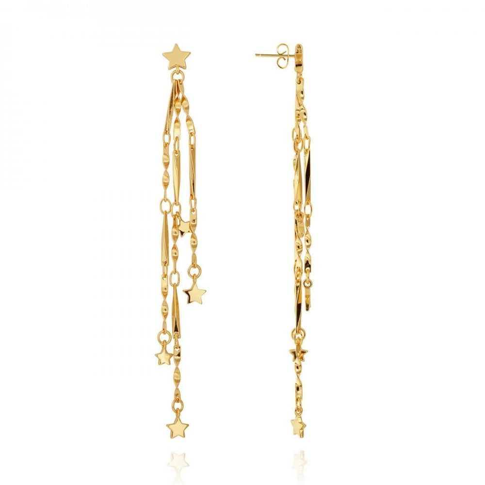 Magic Is Something You Make Star Dangle Earrings