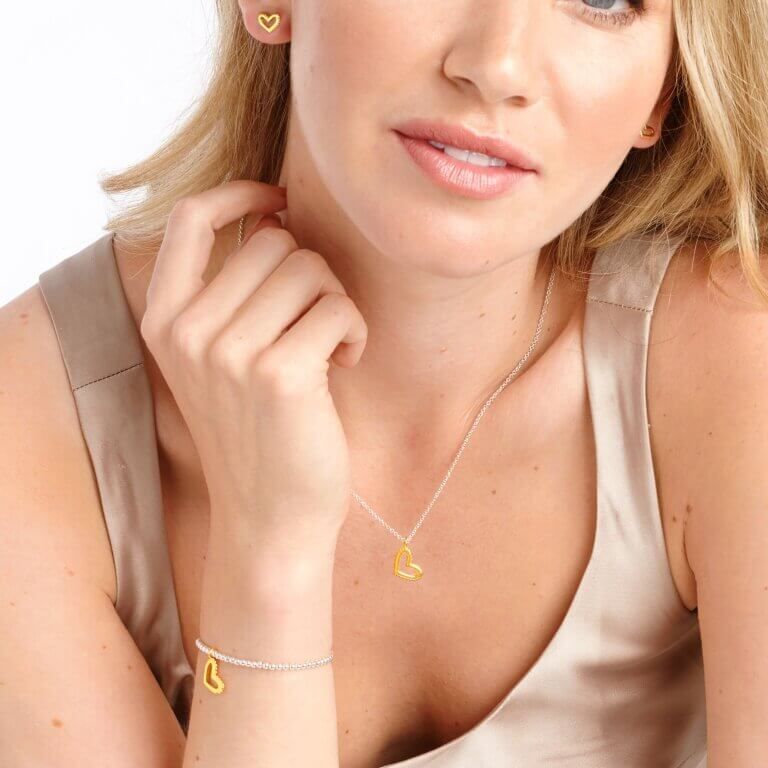 A Little | Fabulous Friend | Gold | Earrings